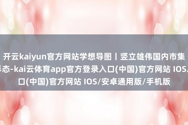 开云kaiyun官方网站学想导图丨竖立雄伟国内市集，加速构建新发展形态-kai云体育app官方登录入口(中国)官方网站 IOS/安卓通用版/手机版